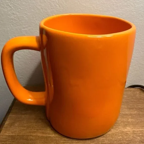 Rae Dunn "Candy Coma" Coffee Mug Orange Halloween - Picture 4 of 4